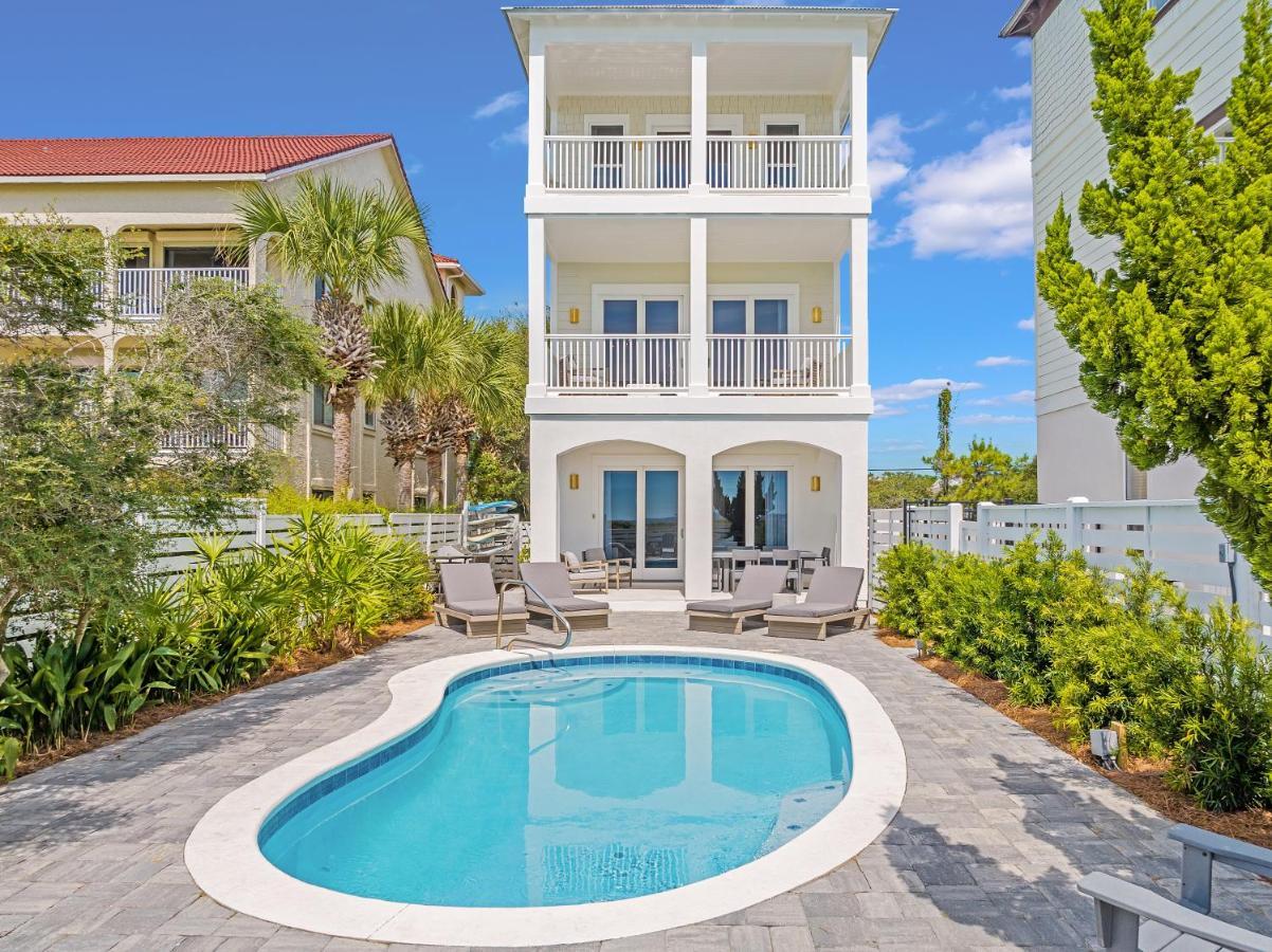 Shellstone Cottage - Beach Front Seacrest Home With Private Pool And 5 Bedrooms Home Inlet Beach Екстер'єр фото